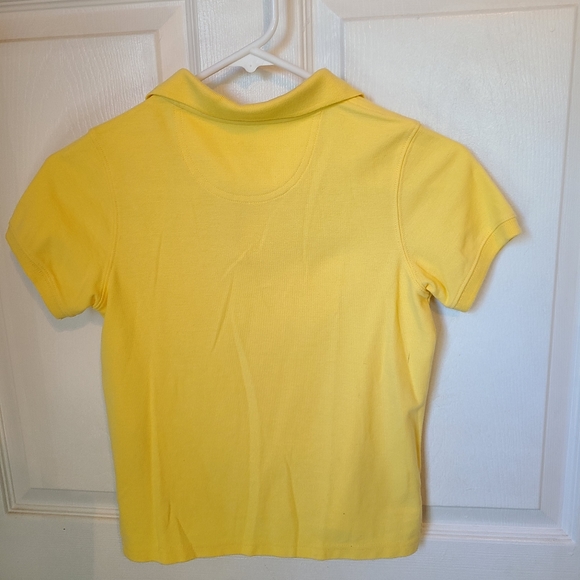 (1562) J.KHAKI Boys Casual Short Sleeve Polo Shirt,  Size: 7 Color: Yellow - Picture 10 of 13